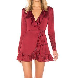 Lovers+ Friends Burgundy dress size XS NWT